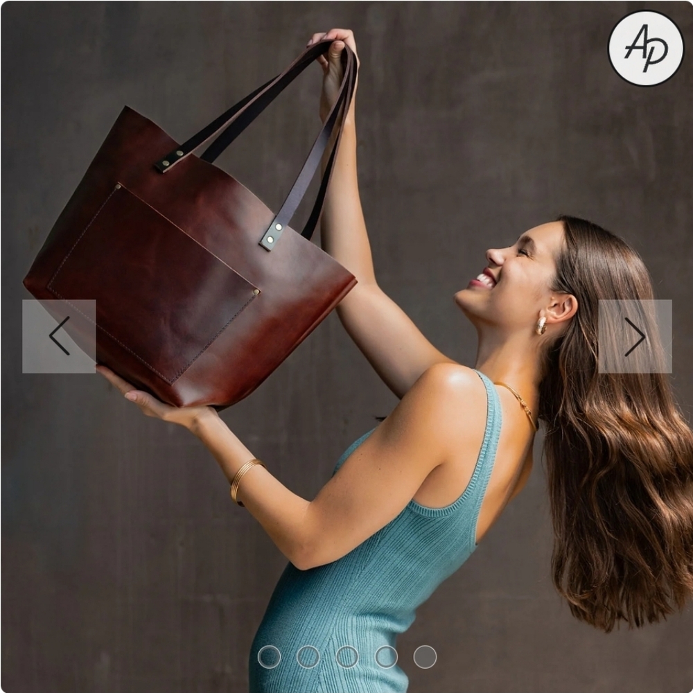 Portland Leather Goods Almost Perfect Tote - Large Size